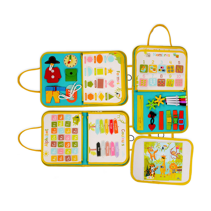Set complet Mes premiers apprentissages Montessori avec 7 activités 