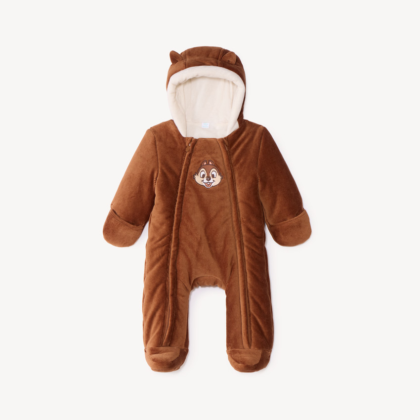 Combi-pilote en velours bébé Tic et Tac Disney (finitions différentes selon l'âge) 