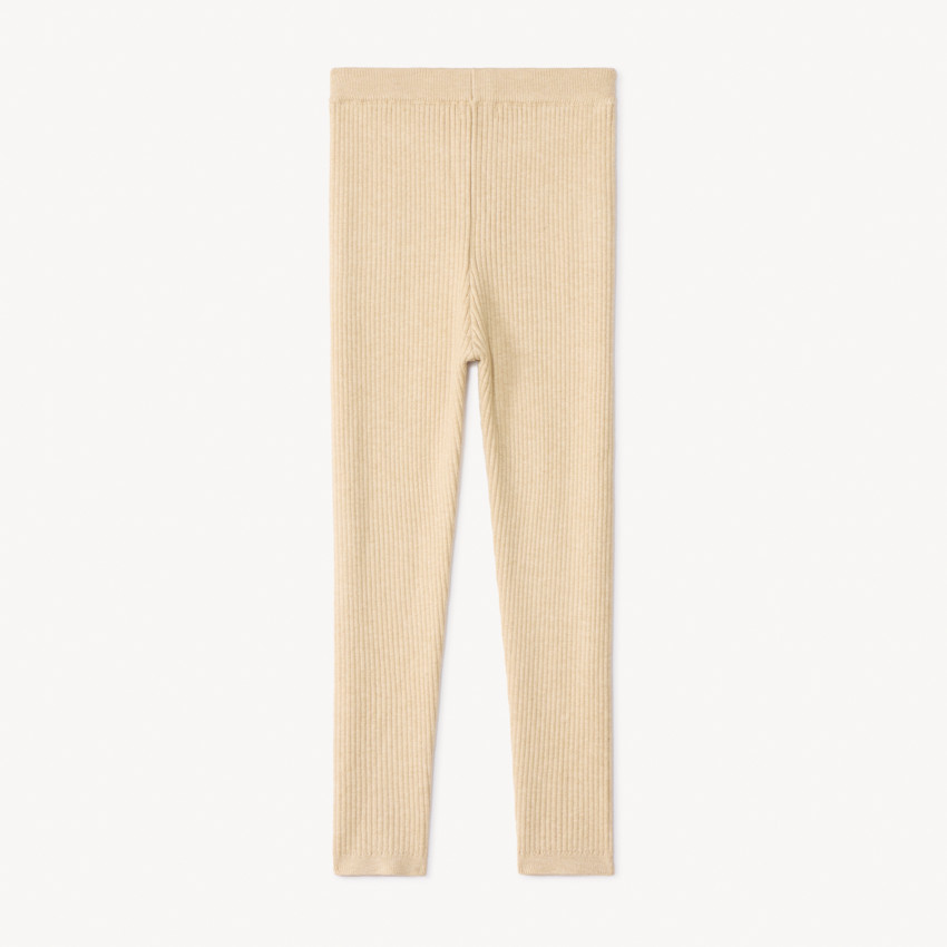 Caleçon en tricot côte unie avec nœud décoratif pour fille 