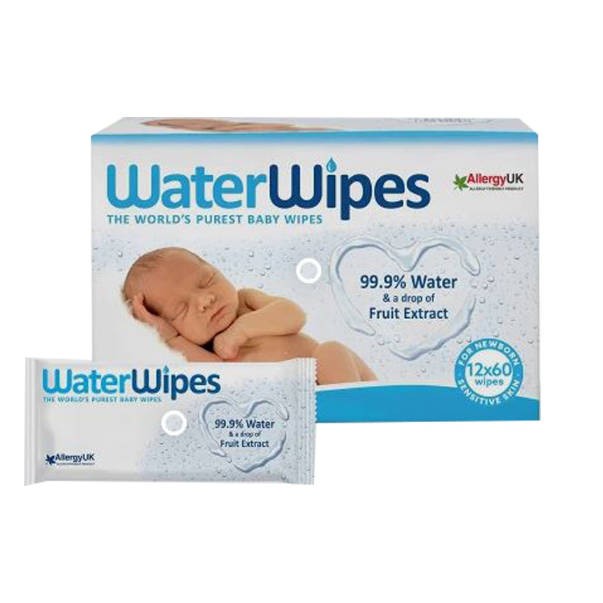 Pack lingettes naturelles pour bébé 12X60 