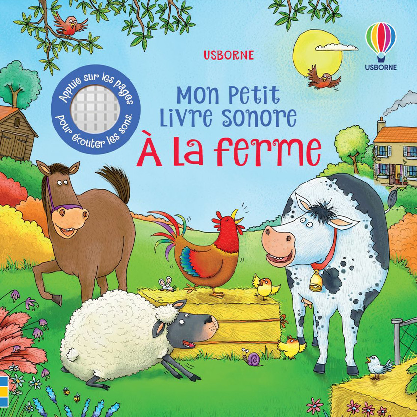 Mon petit livre sonore - A la ferme 