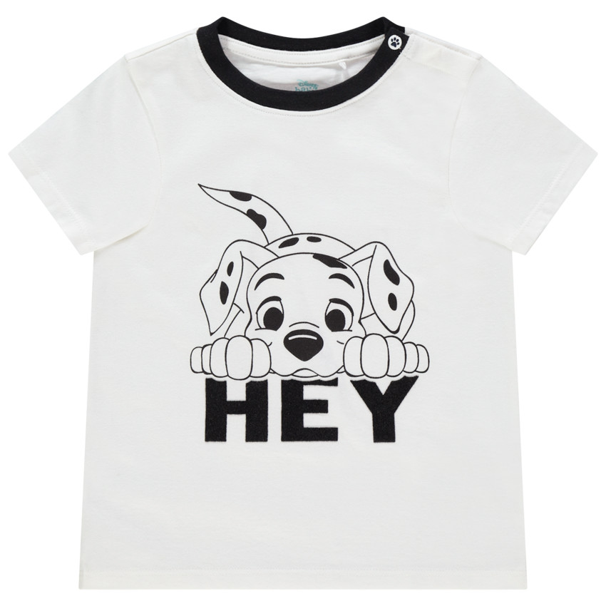 T-shirt manches courtes en coton bio print 101 Dalmatiens Disney 