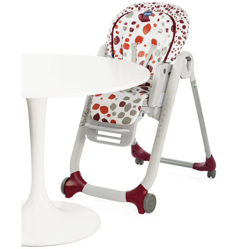 Chaise haute réglable Polly Progres5 - Mirage 