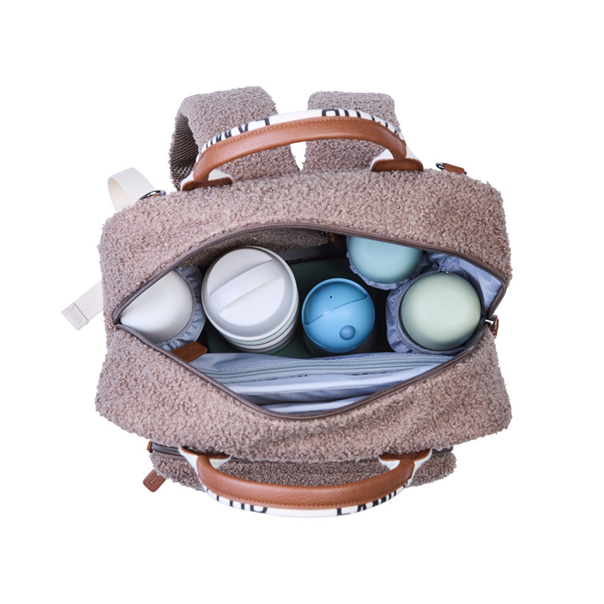 Sac à dos Family Club Signature avec accessoires teddy soft brown 