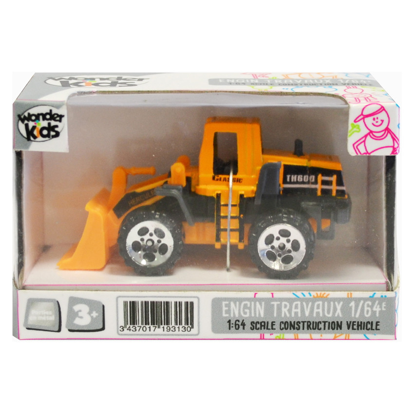 Engin travaux en métal 1/64e 
