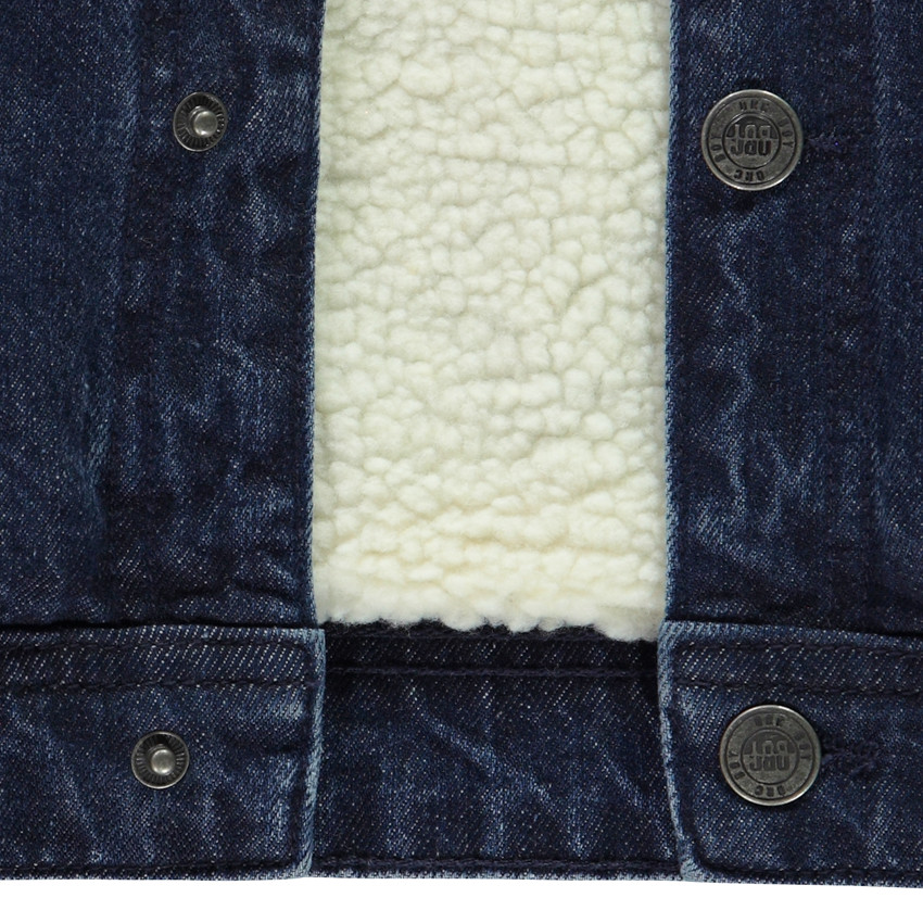 Veste en jean doublée sherpa pour garçon 