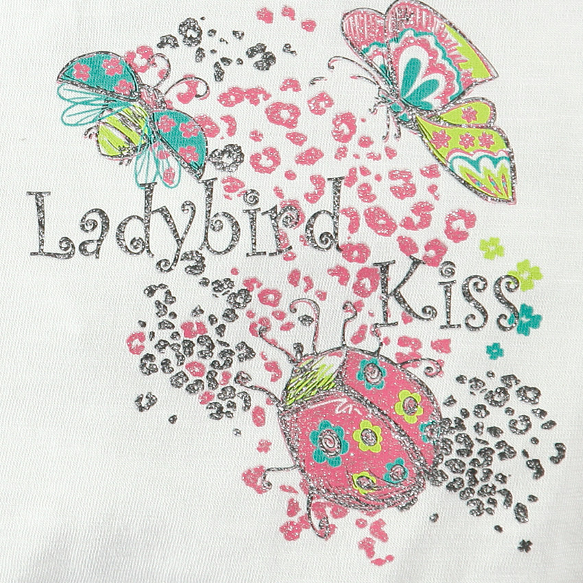 Débardeur court avec print à paillettes pour fille 