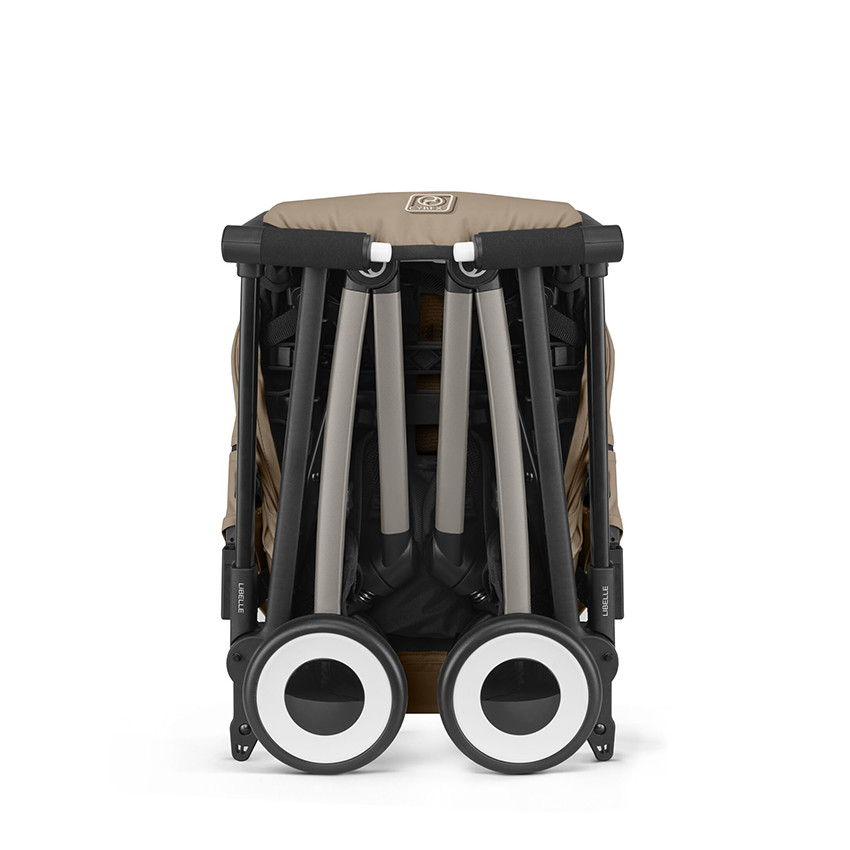 Poussette canne ultra-compacte Libelle taupe/almond beige 