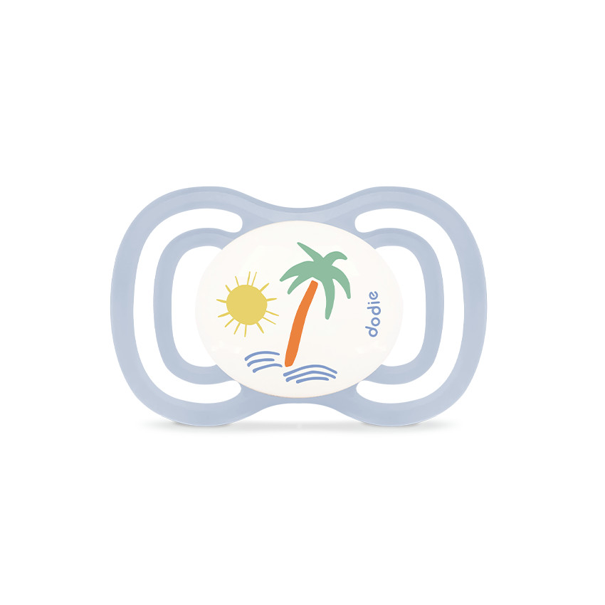 Lot de 2 sucettes anatomiques en silicone 18M+ F5 extra fine (modèle aléatoire) 