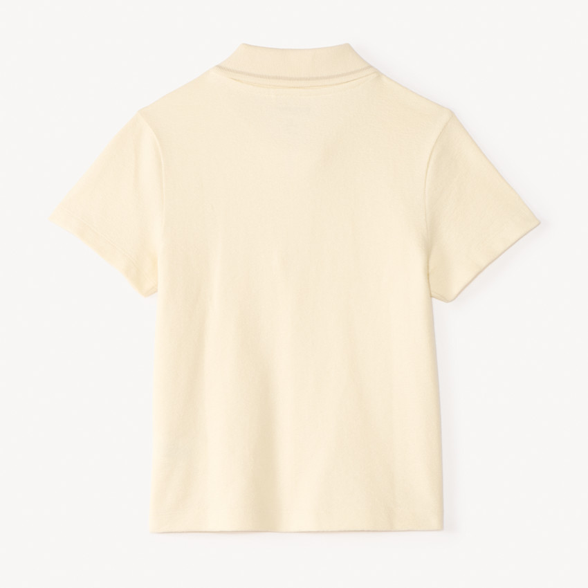 Polo manches courtes motifs fantaisie pour garçon 