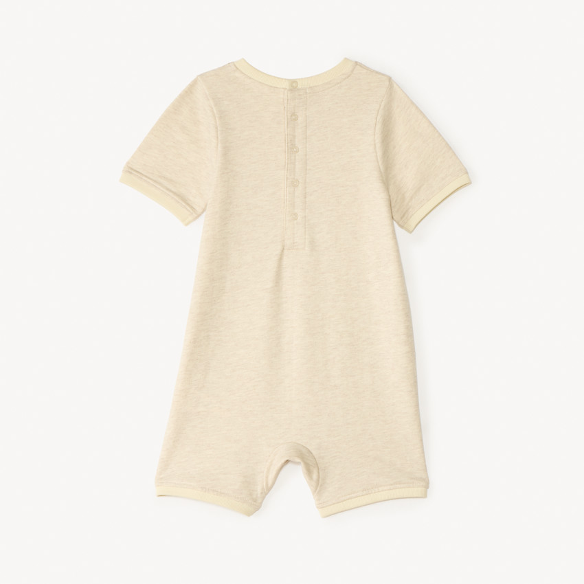 Combinaison courte print Lion pour bébé garçon 