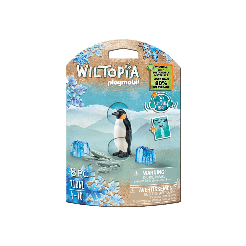 Figurine manchot empereur - Wiltopia Main Figurine manchot empereur - Wiltopia