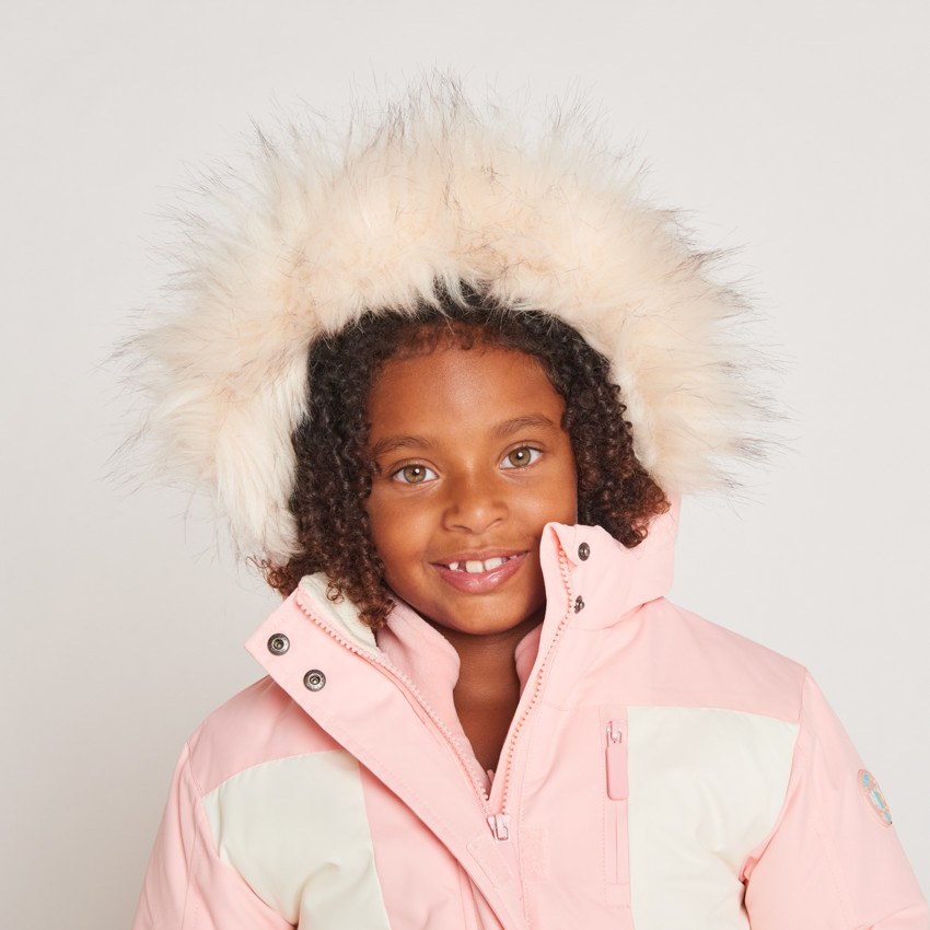 Veste de ski waterproof effet color block pour fille 