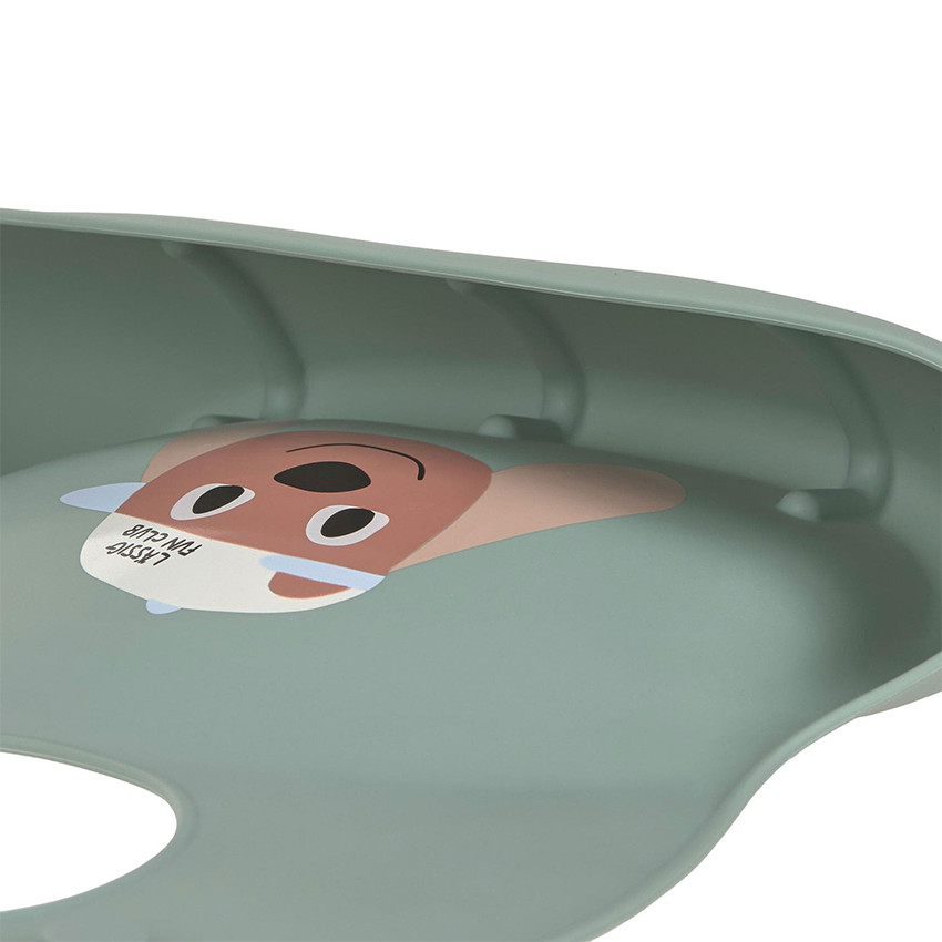 Bavoir silicone poche Tiny Team Chien  