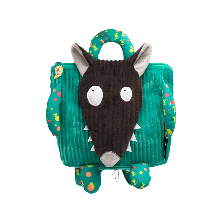 Sac à dos en velours - Loup X Déglingos  