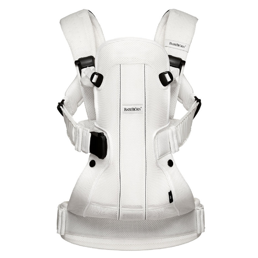 Porte bébé We Air en maille – Blanc 