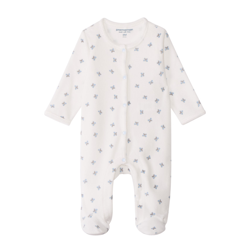 Dors-bien en velours - Tiny Flowers 