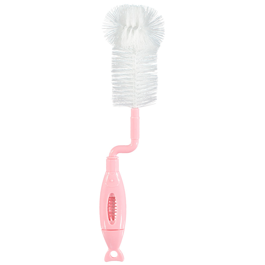 Goupillon et tétine Mix'N'Match - Rose 