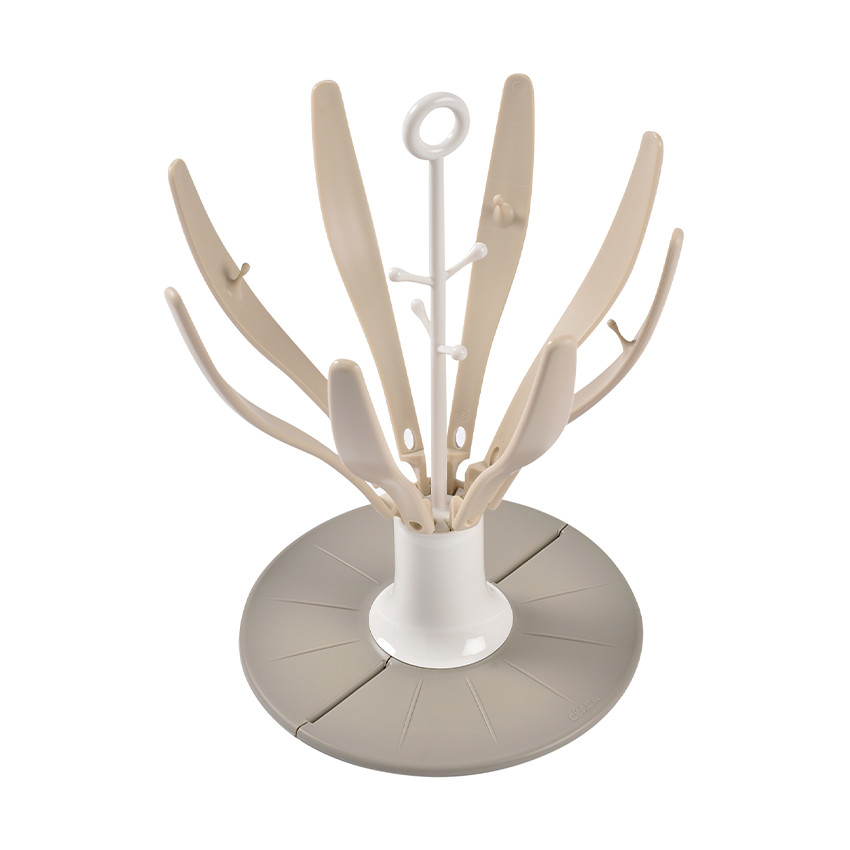 Égoutte-biberons pliable Flower terre d&#39;argile