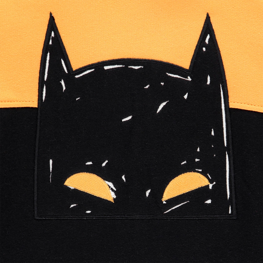 Jogging en molleton bicolore print Batman pour enfant garçon 