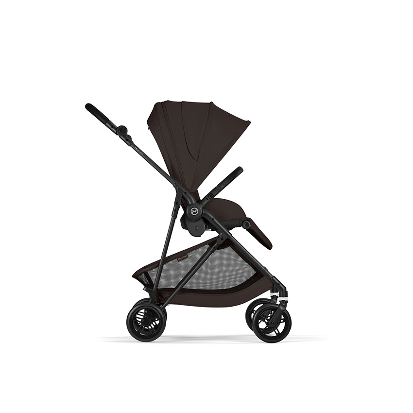 Poussette citadine ultralégère Melio carbon - Chocolate Brown 