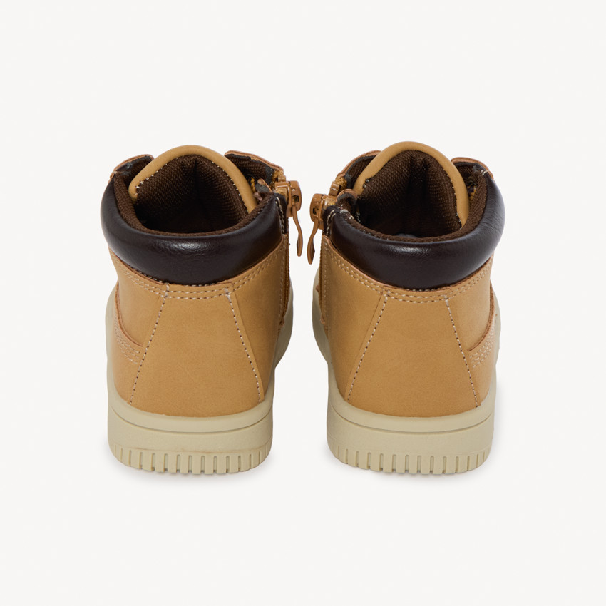 Bottillons zippés esprit randonnée pour bébé garçon 