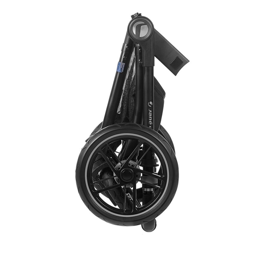 Poussette Trio Kawai avec Nacelle Micro BB et siège-auto i-Size I-Koos - Cold Black  