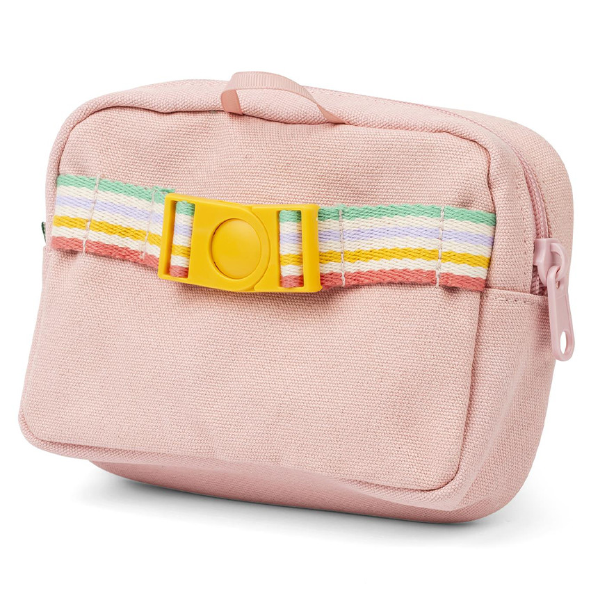 Pochette avec sangle Rose Lena 
