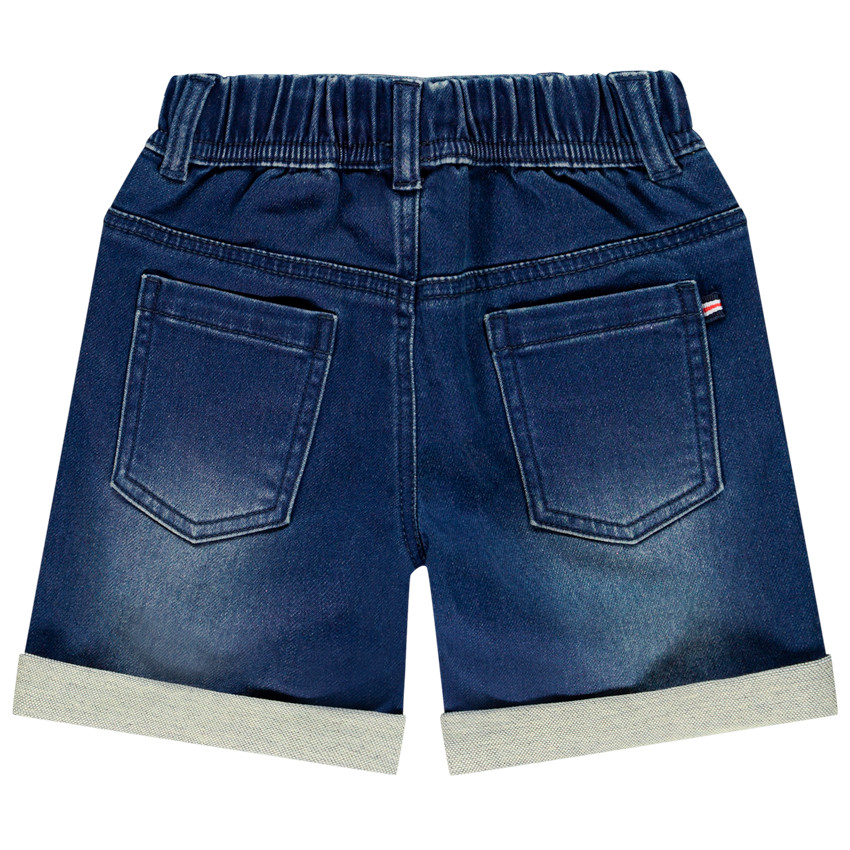 Bermuda en jean avec ceinture pour garçon 