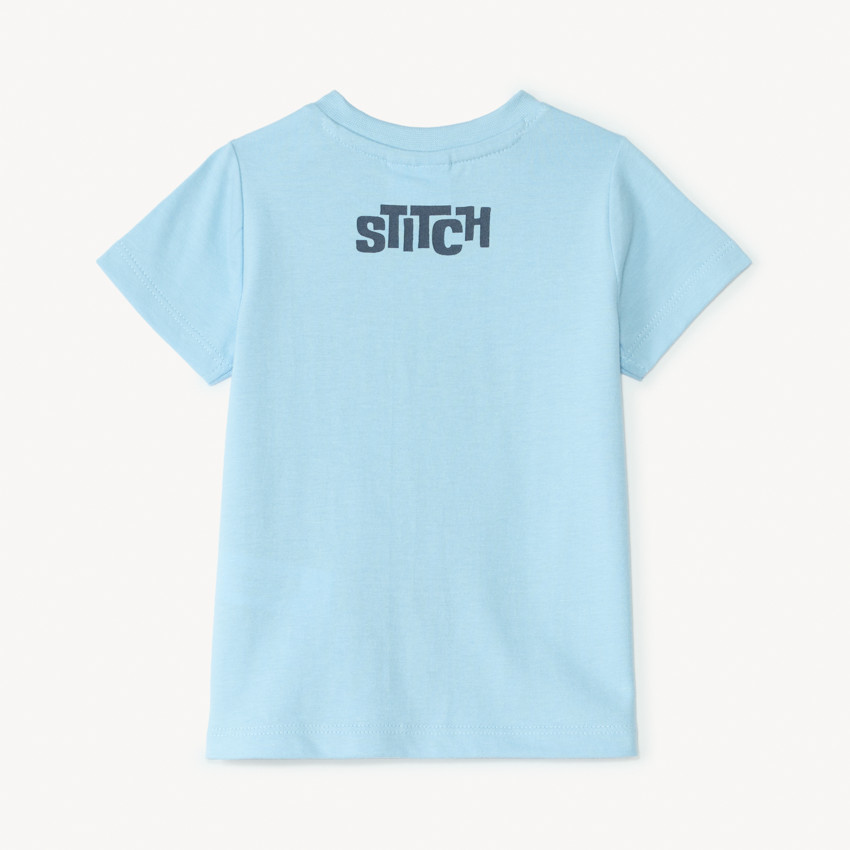 T-shirt manches courtes Stitch Disney pour bébé garçon 