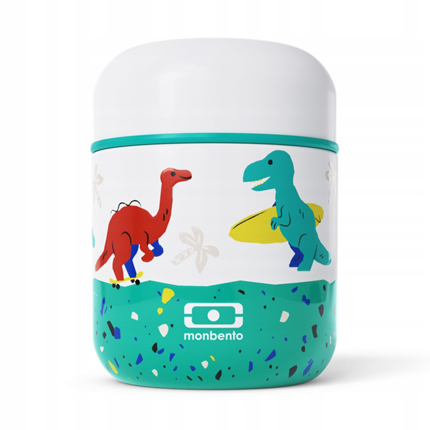 Lunchbox capsule isotherme 280ml Dino - Vert