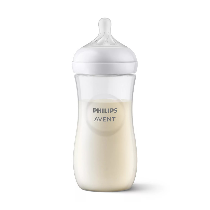 Coffret naissance 3 biberons Natural Response + goupillon 