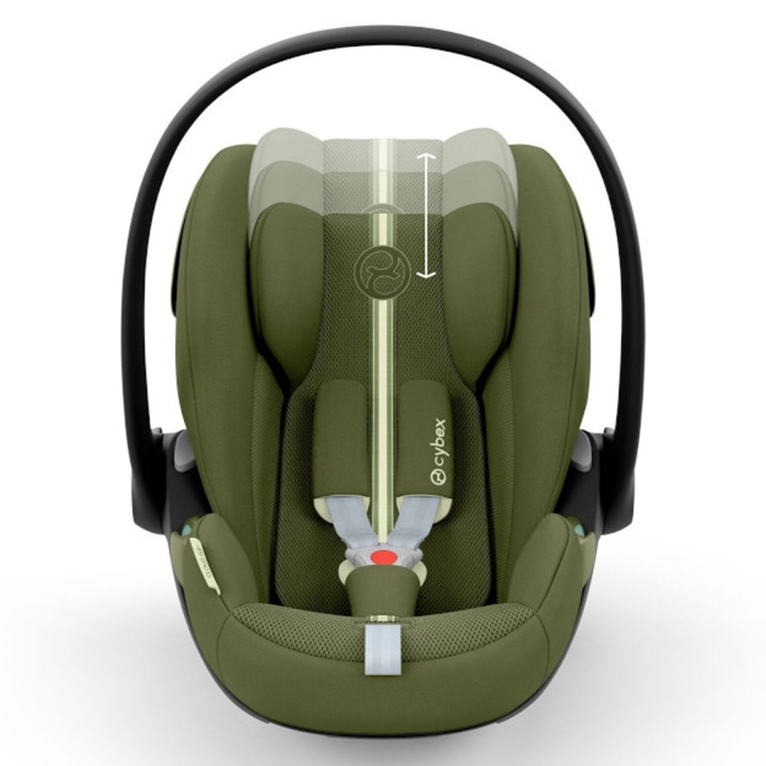 Siège auto I-Size Cloud G3 2026 tissus Plus - Moss Green Khaki 