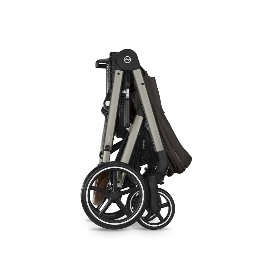 Poussette compacte Balios S Lux taupe/chocolate brown 