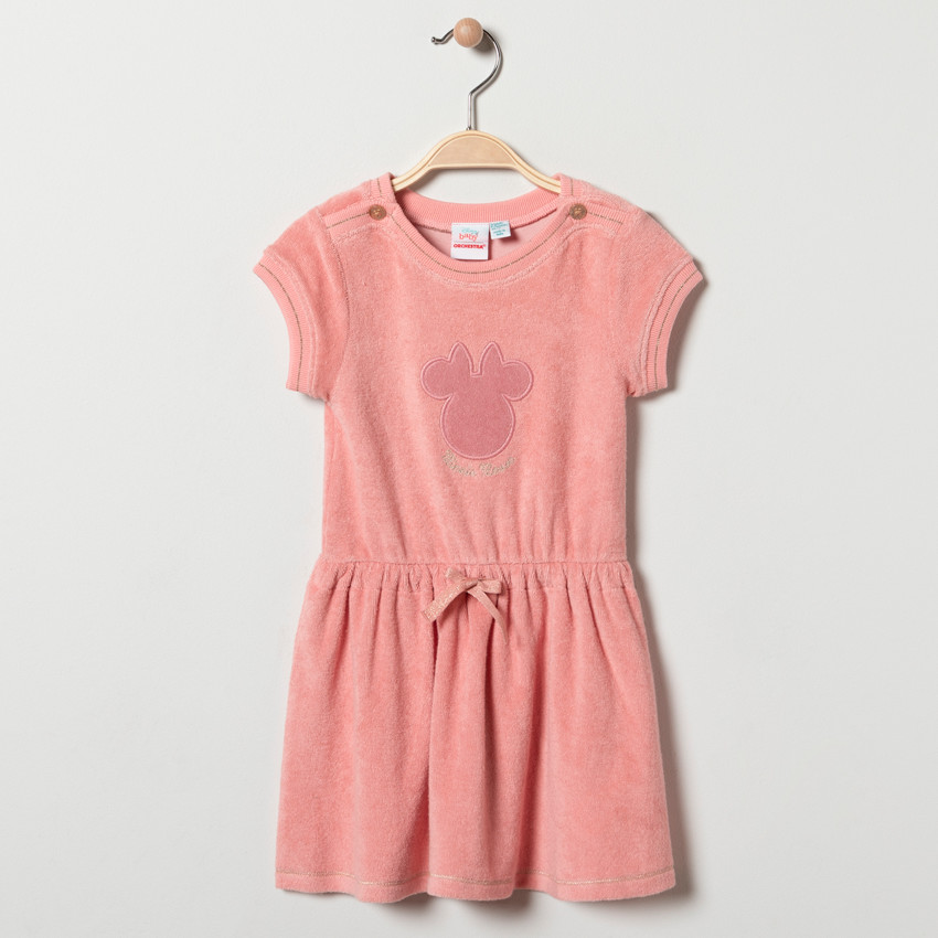 Robe en éponge Minnie Disney pour bébé fille