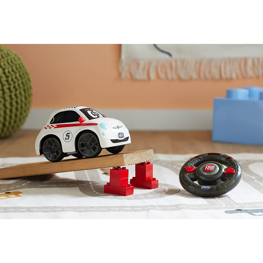 Voiture Radiocommandee Fiat 500 1er Age Chicco
