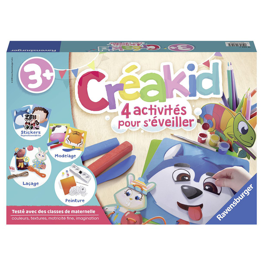 Peinture Créakid Kit Multi Activités 