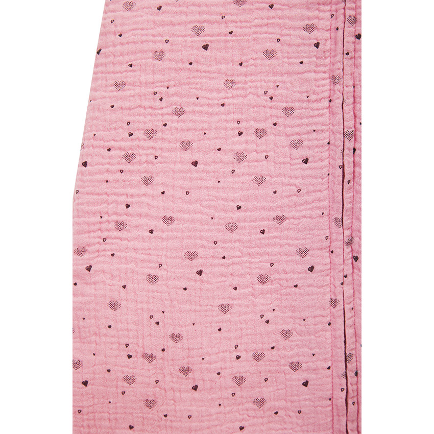 Gigoteuse TOG 2 imprimé cœurs en gaze de coton 