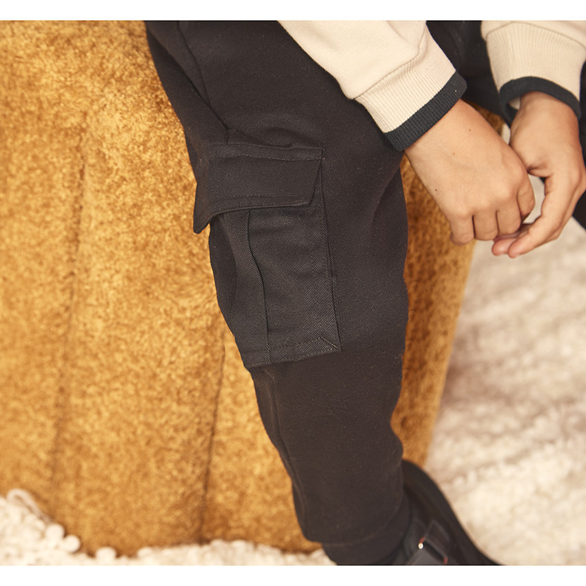 Pantalon de jogging cargo pour enfant garçon 