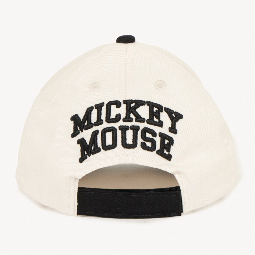 Casquette bicolore brodée Mickey Mouse Disney pour garçon 