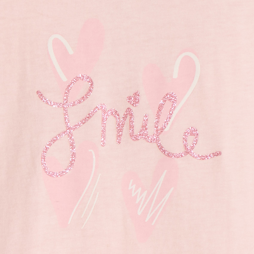 T-shirt manches longues printé pour bébé fille 