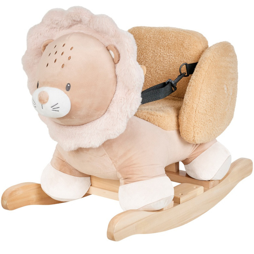 Animal à bascule - Lion Ernest - Beige/Ecru 