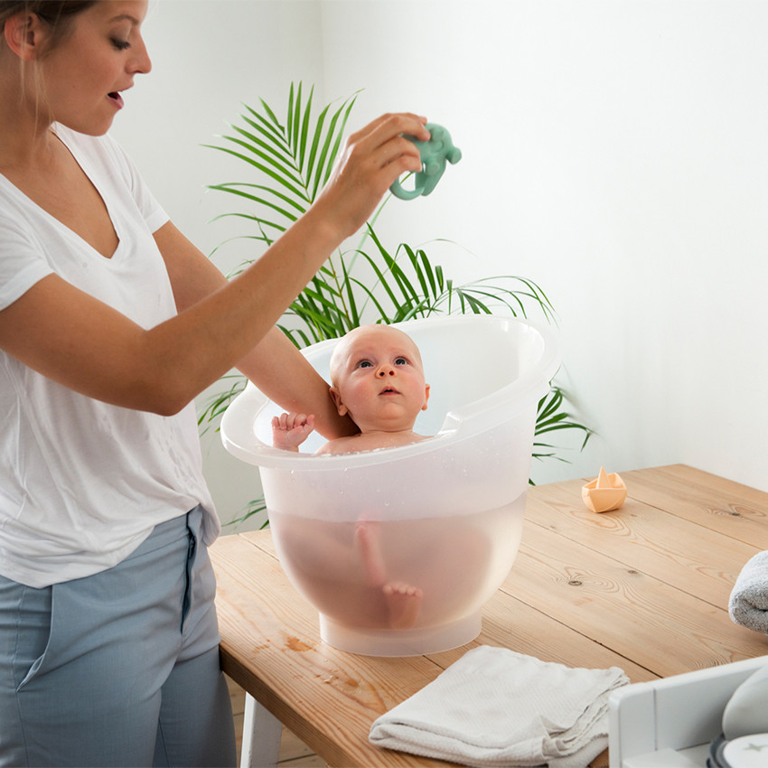 Baignoire ergonomique Shantala – Blanc 