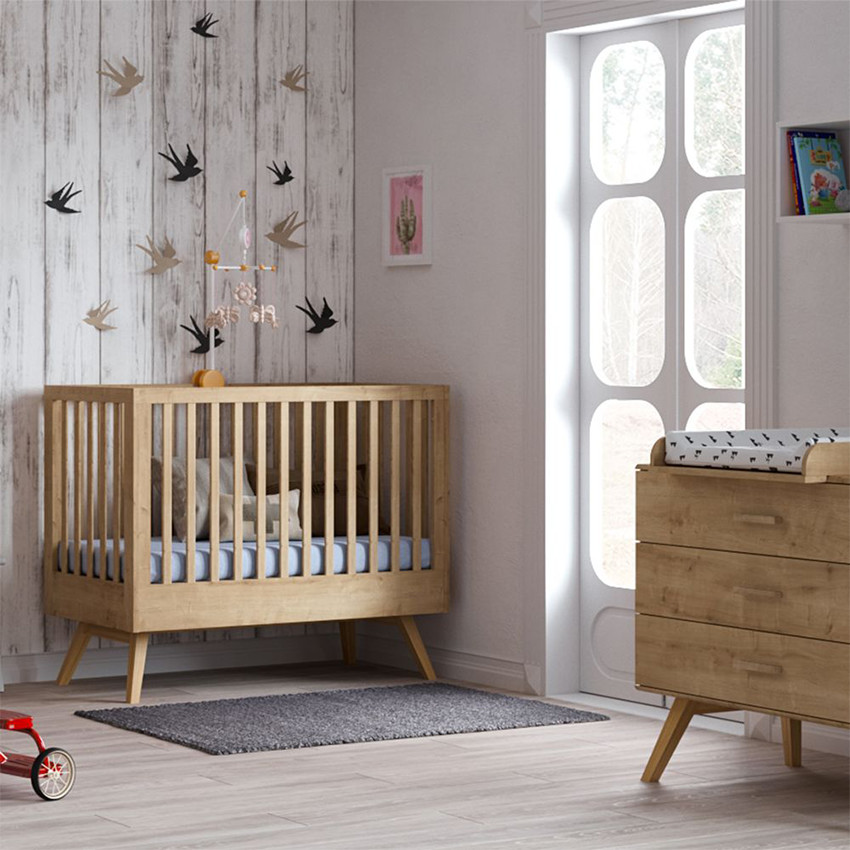 Lit Nautis 60 x 120 cm - Bois 