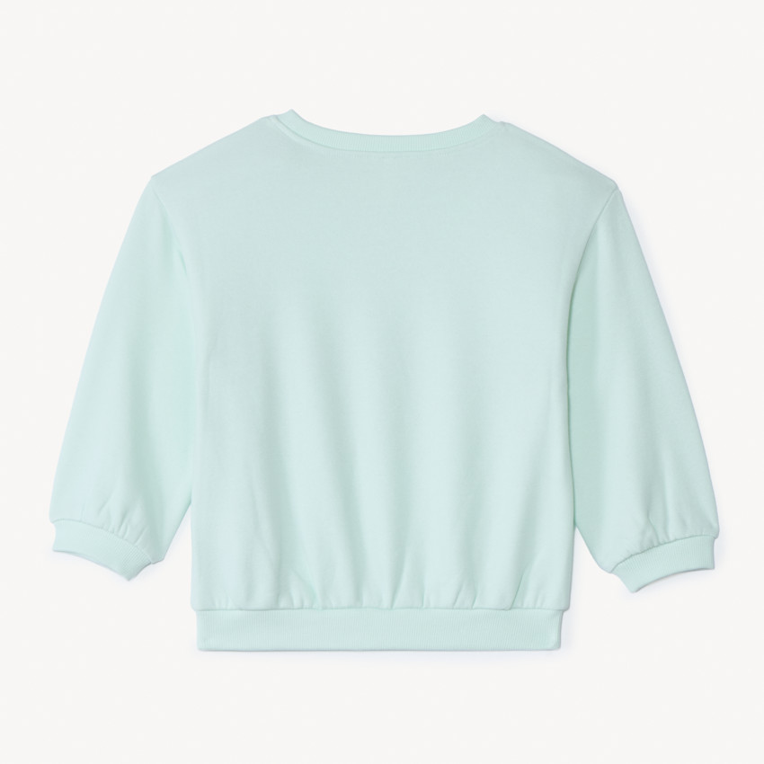Sweat molleton oversize printé pour bébé fille 