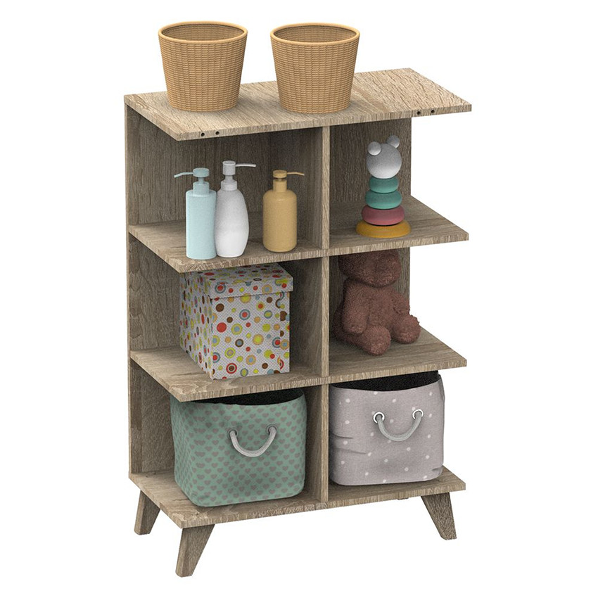 Commode et plan à langer Nova évolutive – Blanc Lin 