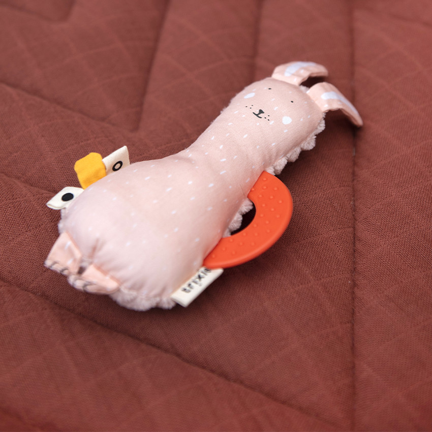 Mini peluche d'activités Mrs. Rabbit 