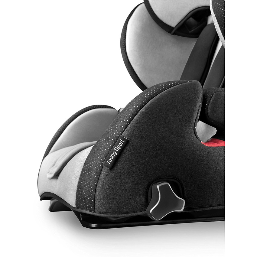 Siège-auto Young Sport Hero groupe 1/2/3 - Aluminium Grey 