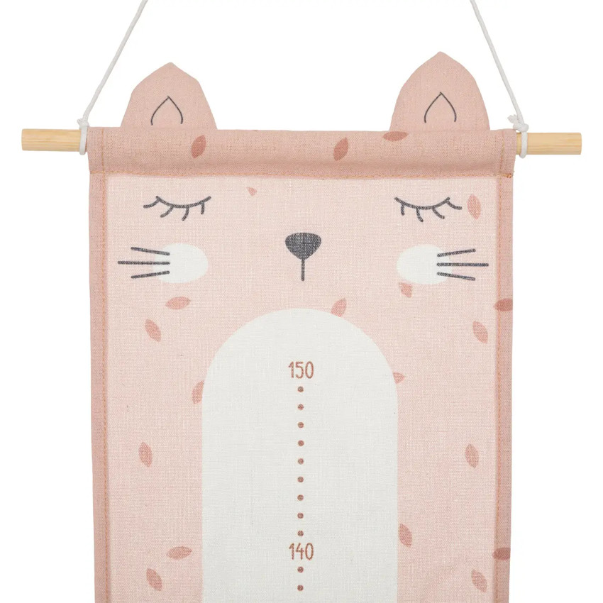 Toise murale avec pochette Rose Atmosphera