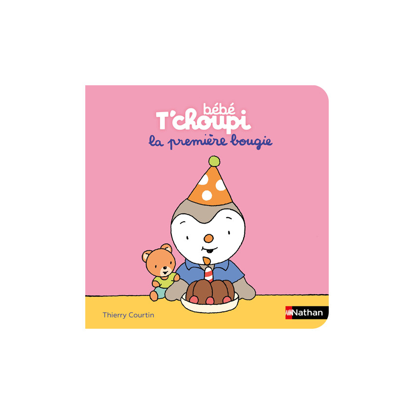 Livre Bébé T'choupi La première bougie 